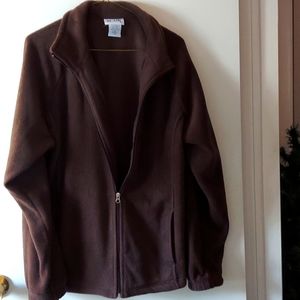 Blair brown fleece jacket